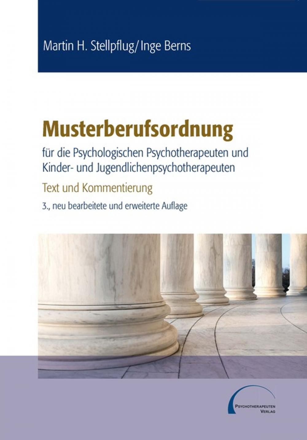 Big bigCover of Musterberufsordnung für die psychologischen Psychotherapeuten und Kinder- und Jugendlichenpsychotherapeuten