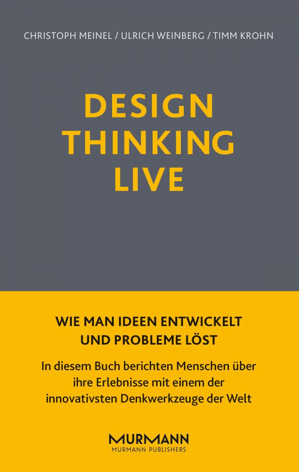 Big bigCover of Design Thinking Live