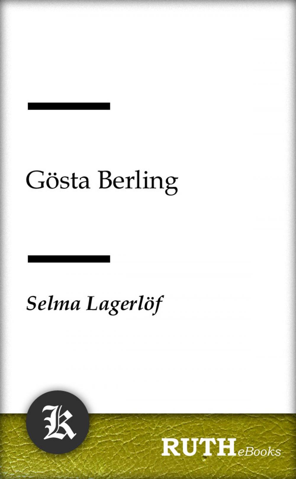 Big bigCover of Gösta Berling