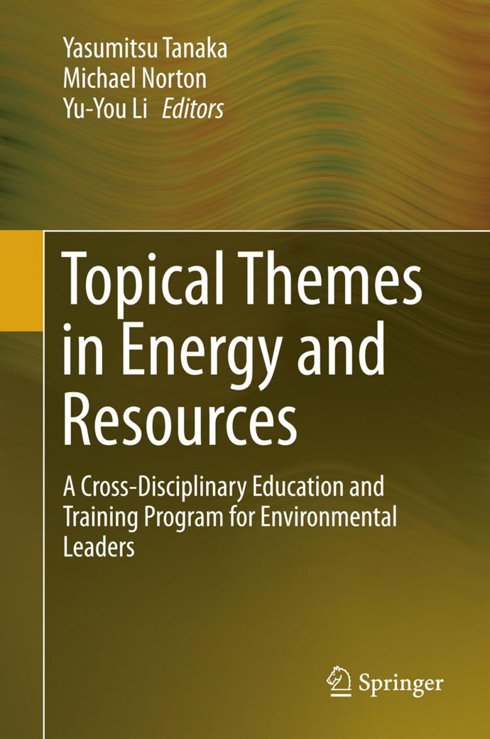 Big bigCover of Topical Themes in Energy and Resources