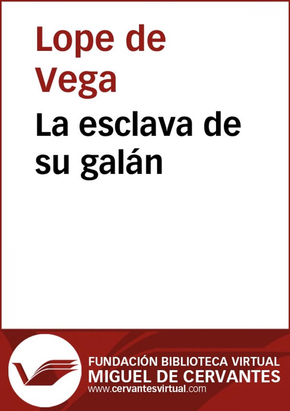 Big bigCover of La esclava de su galán