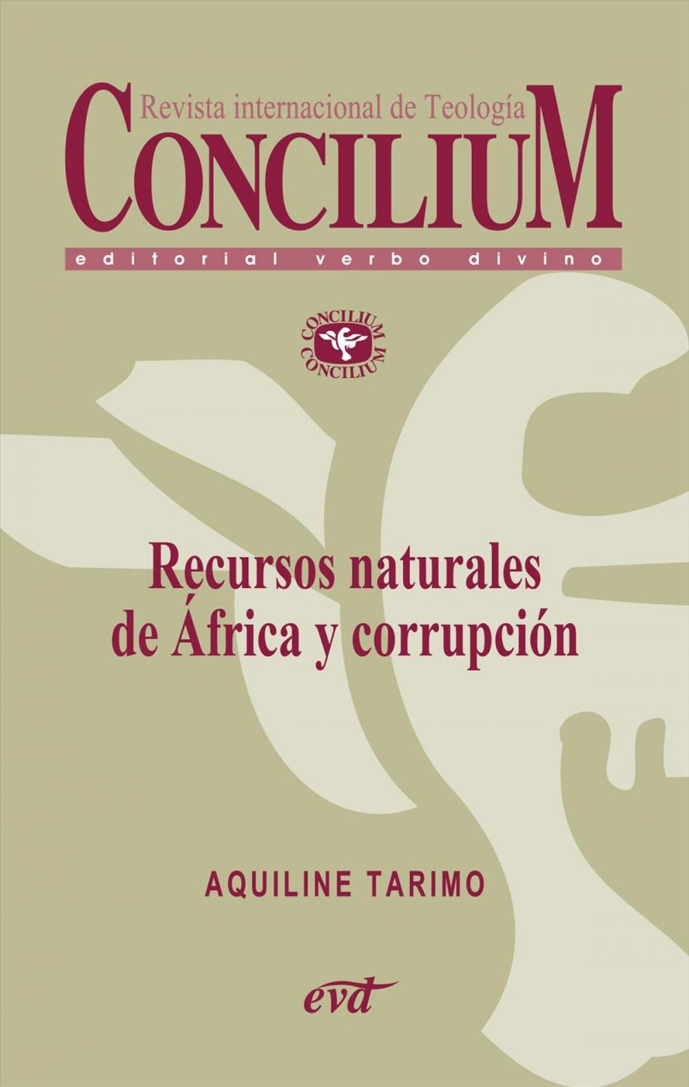 Big bigCover of Recursos naturales de África y corrupción. Concilium 358 (2014)