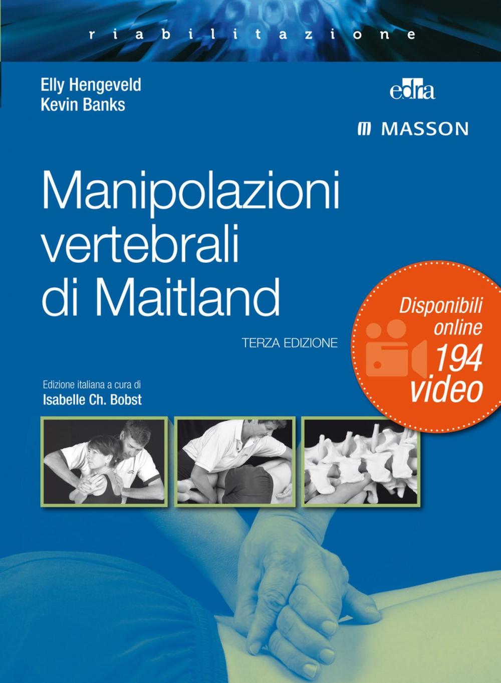 Big bigCover of Manipolazioni vertebrali di Maitland