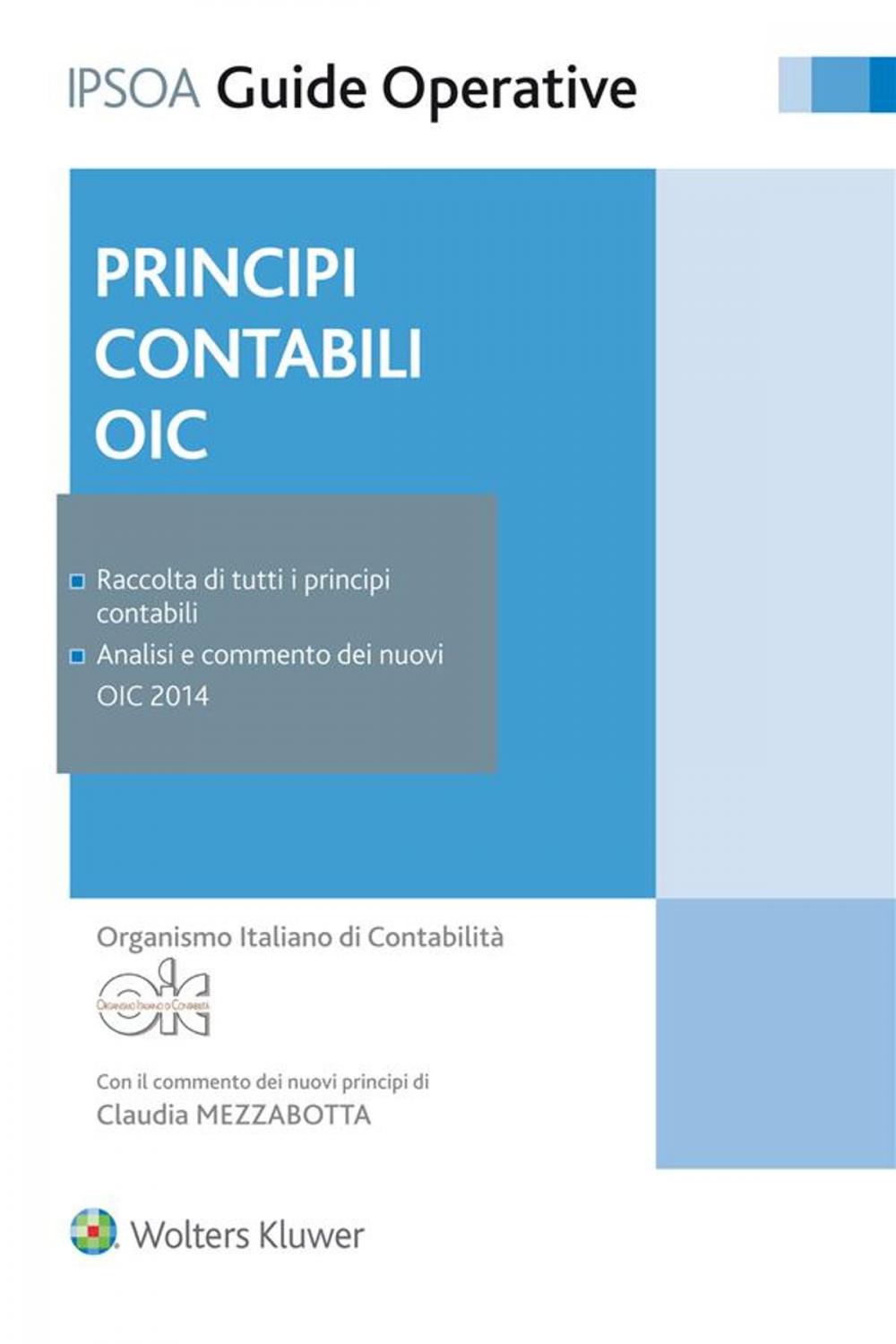 Big bigCover of Principi contabili OIC