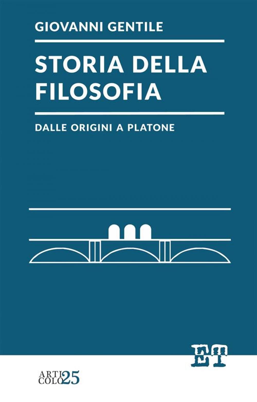 Big bigCover of Storia della filosofia dalle origini a Platone