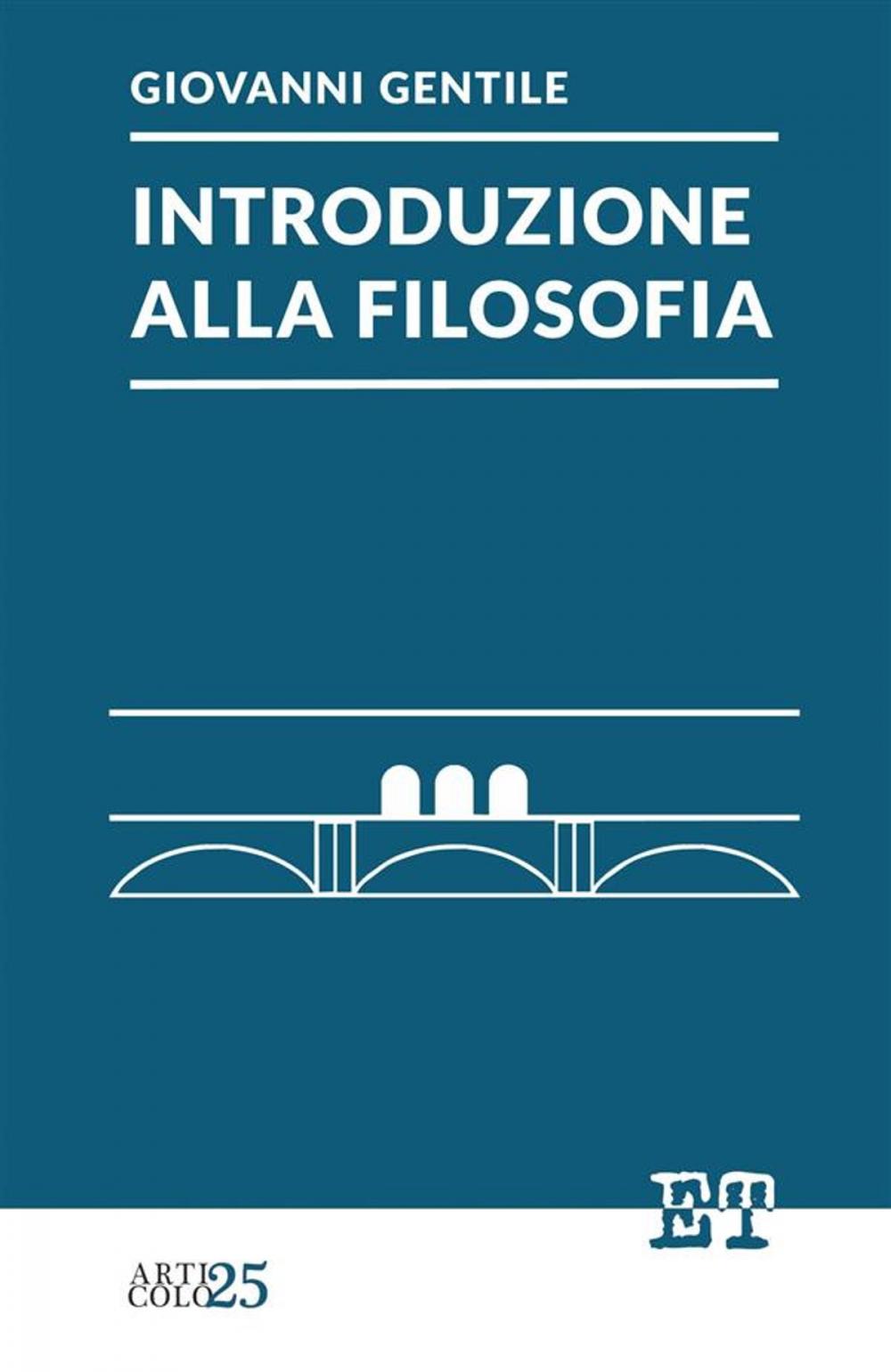 Big bigCover of Introduzione alla filosofia