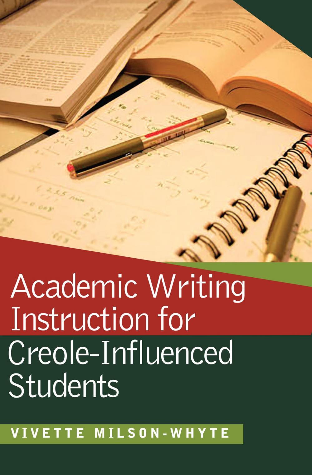 Big bigCover of Academic Writing Instructions for Creole-Influenced Students