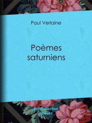 Cover of the book Poèmes Saturniens by Hippolyte Taine, Emile Marcelin