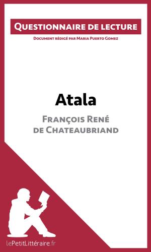 Cover of the book Atala de François René de Chateaubriand by Audrey Cuzon, lePetitLittéraire.fr