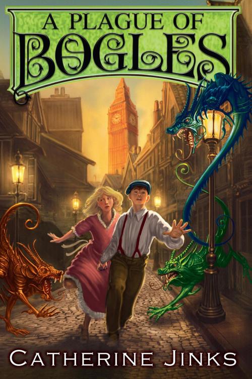 Cover of the book A Plague of Bogles by Catherine Jinks, HMH Books