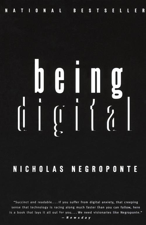 Cover of the book Being Digital by Nicholas Negroponte, Knopf Doubleday Publishing Group