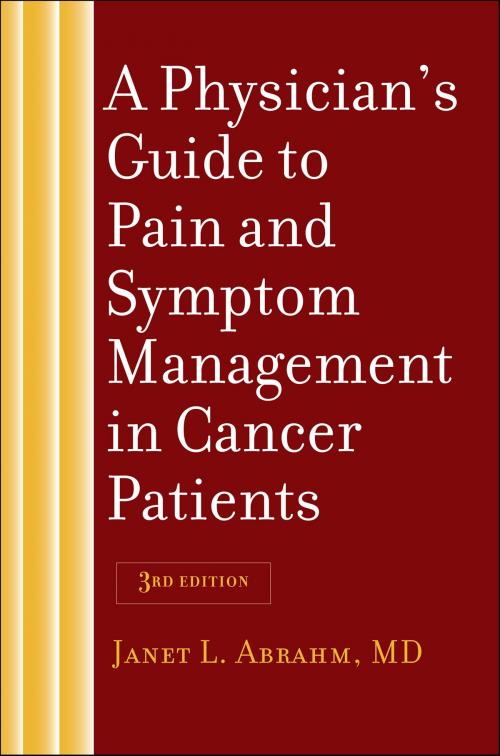 Cover of the book A Physician's Guide to Pain and Symptom Management in Cancer Patients by Janet L. Abrahm, Johns Hopkins University Press
