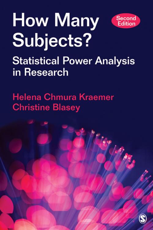 Cover of the book How Many Subjects? by Christine M. Blasey, Helena Chmura Kraemer, SAGE Publications