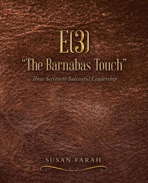 Cover of the book E(3) “The Barnabas Touch” by Susan Farah, Balboa Press