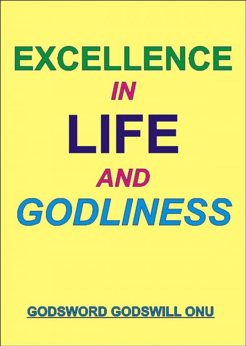 Cover of the book Excellence In Life and Godliness by Godsword Godswill Onu, Godsword Godswill Onu