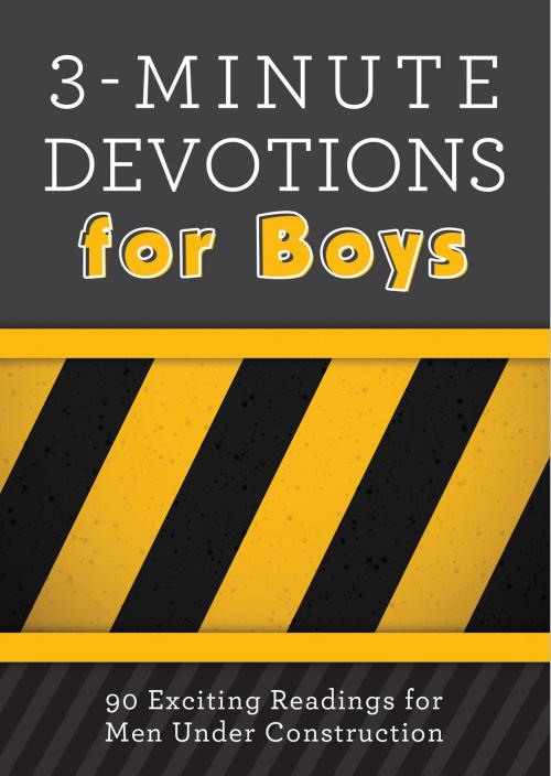 Cover of the book 3-Minute Devotions for Boys by Glenn Hascall, Barbour Publishing, Inc.