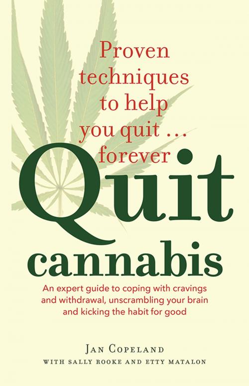 Cover of the book Quit Cannabis by Jan Copeland, Sally Rooke, Etty Matalon, Allen & Unwin