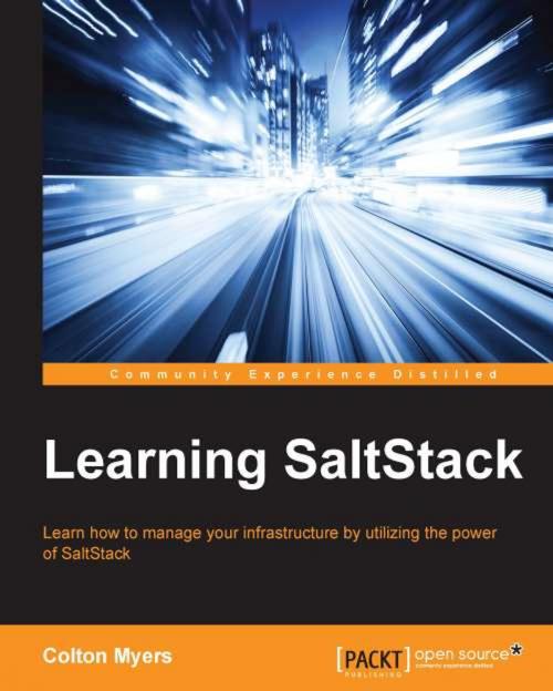 Cover of the book Learning SaltStack by Colton Myers, Packt Publishing