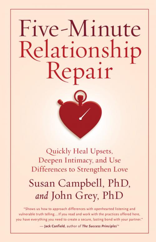 Cover of the book Five-Minute Relationship Repair by Susan Campbell, PhD, , John Grey, PhD, New World Library