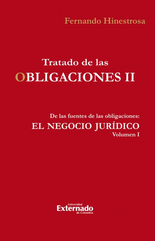 Cover of the book Tratado de las obligaciones II by Fernando Hinestrosa, Universidad Externado