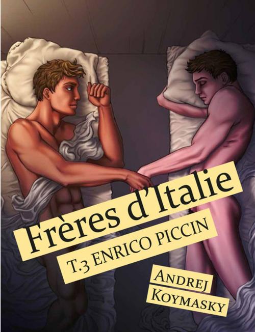 Cover of the book Frères d'Italie, tome 3 : Enrico Piccin by Andrej Koymasky, Éditions Textes Gais