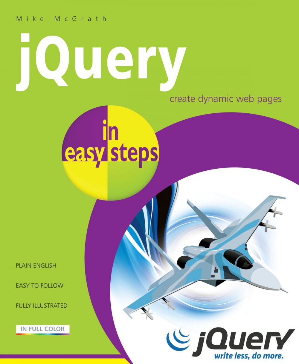 Big bigCover of jQuery in easy steps