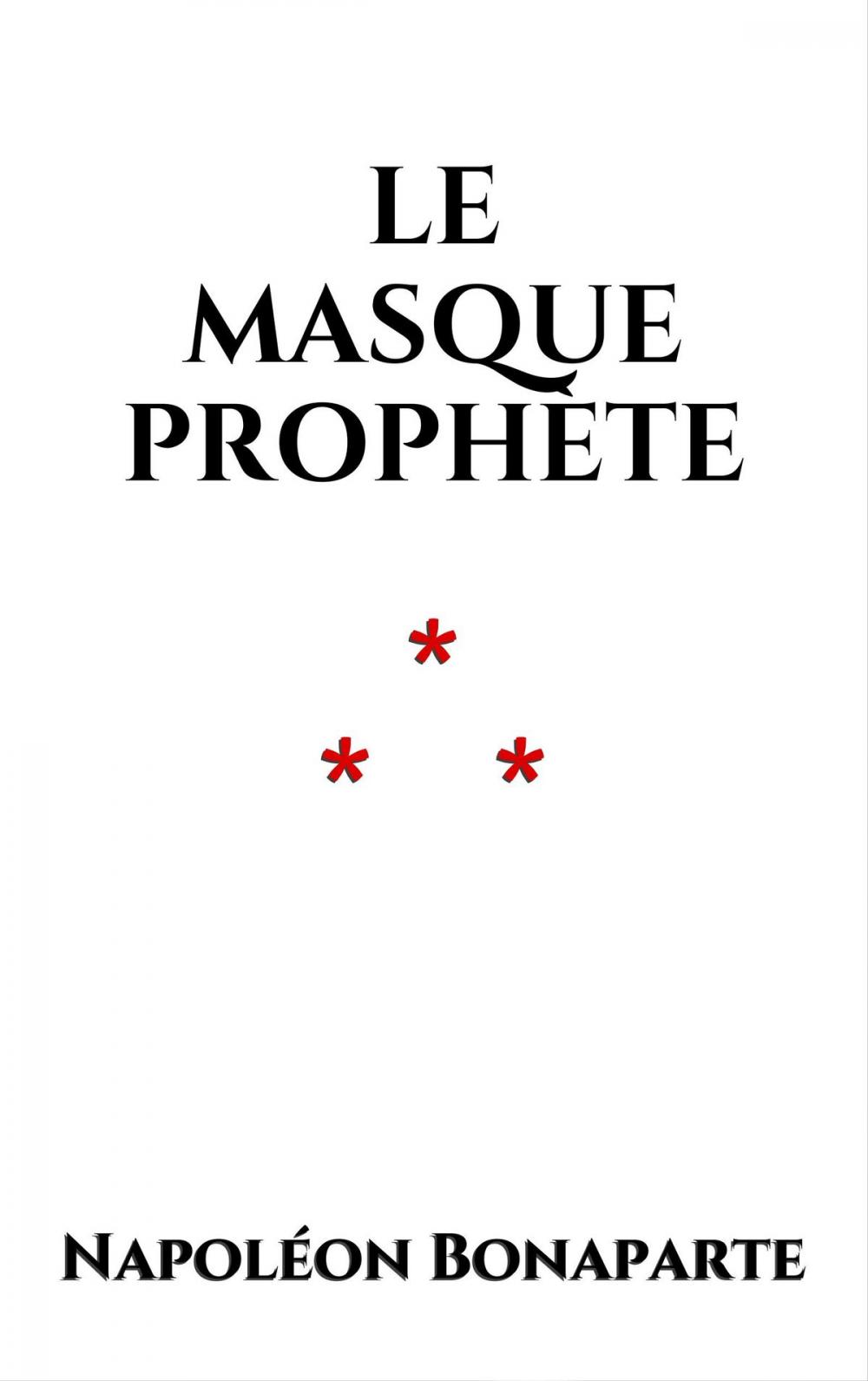 Big bigCover of Le Masque prophète