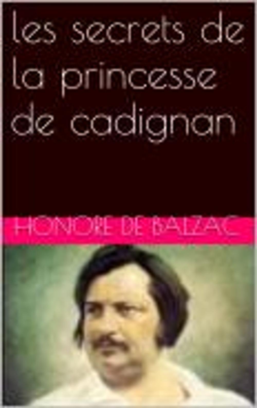 Big bigCover of les secrets de la princesse de cadignan