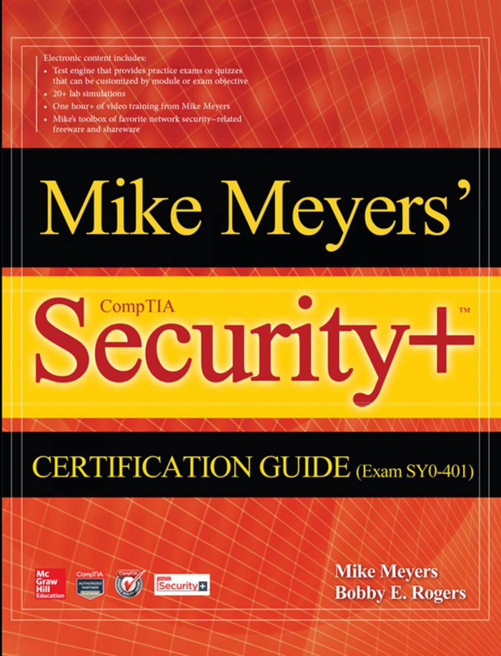 Big bigCover of Mike Meyers' CompTIA Security+ Certification Guide (Exam SY0-401)