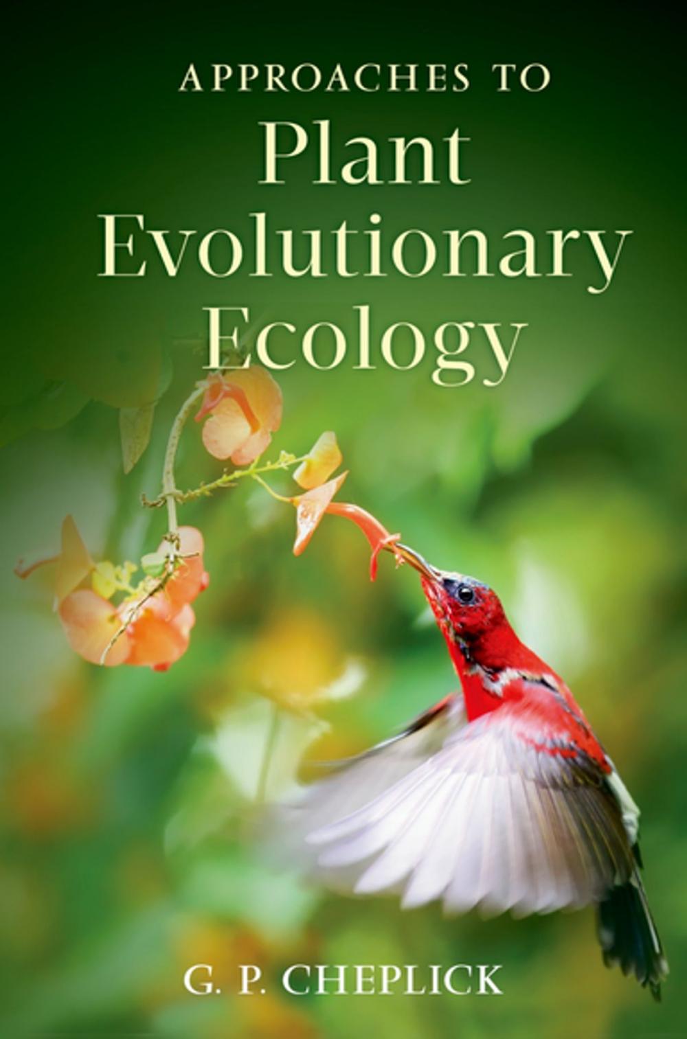 Big bigCover of Approaches to Plant Evolutionary Ecology