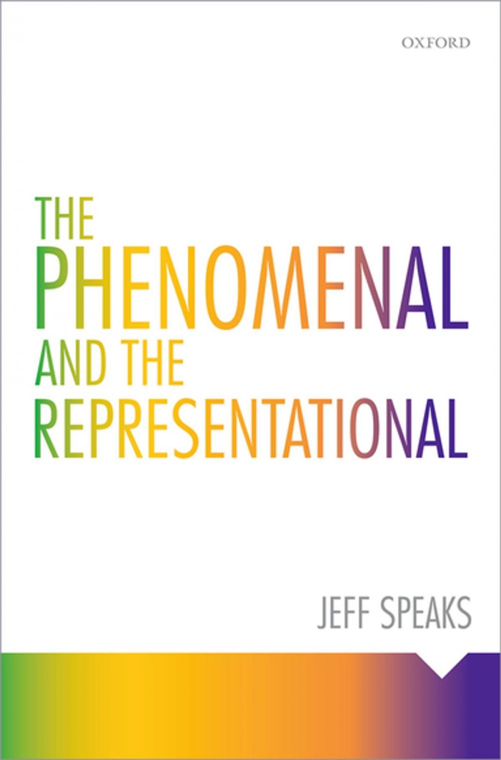 Big bigCover of The Phenomenal and the Representational