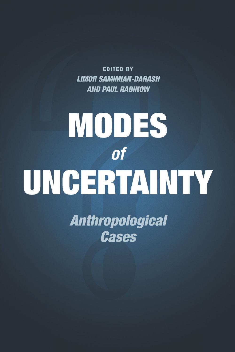 Big bigCover of Modes of Uncertainty