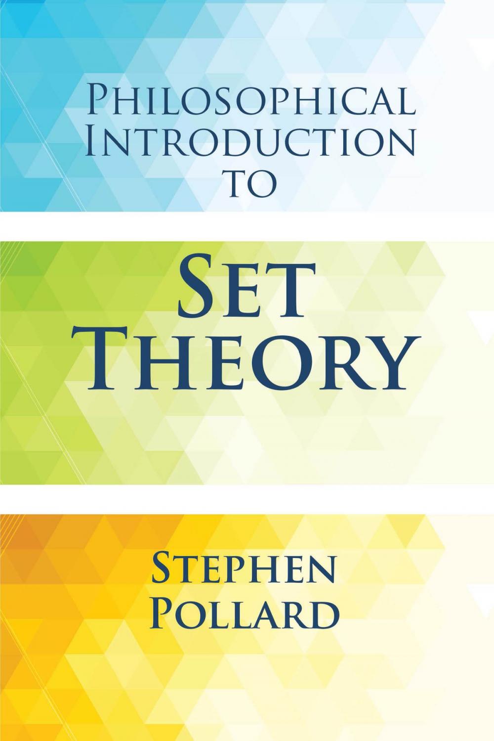 Big bigCover of Philosophical Introduction to Set Theory