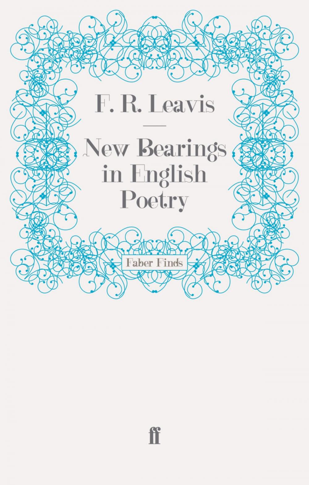 Big bigCover of New Bearings in English Poetry