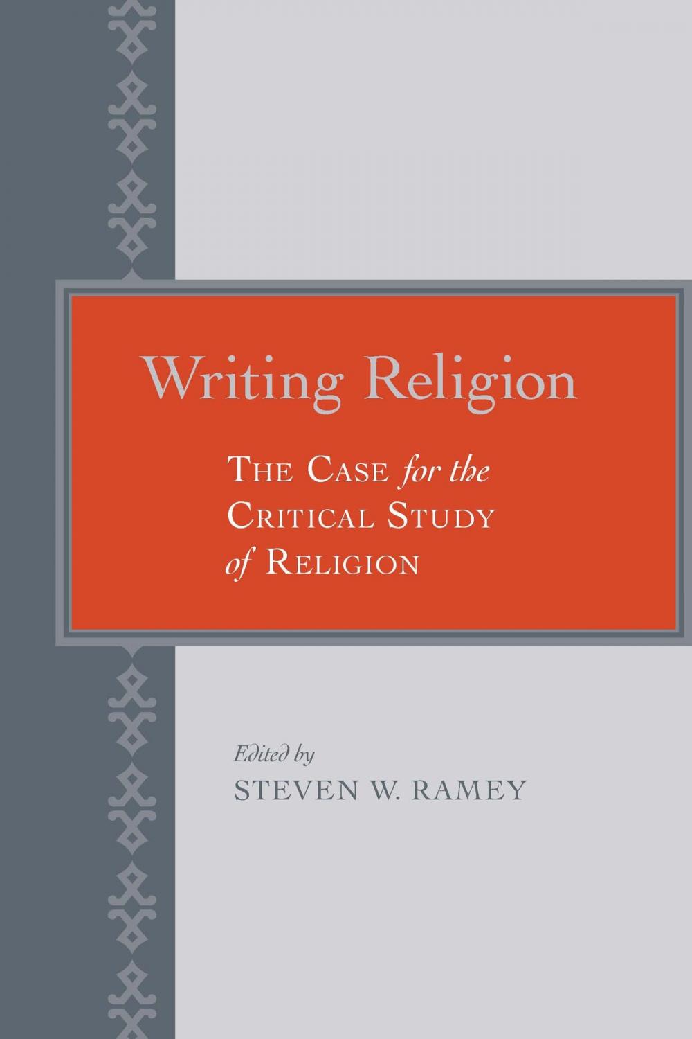 Big bigCover of Writing Religion