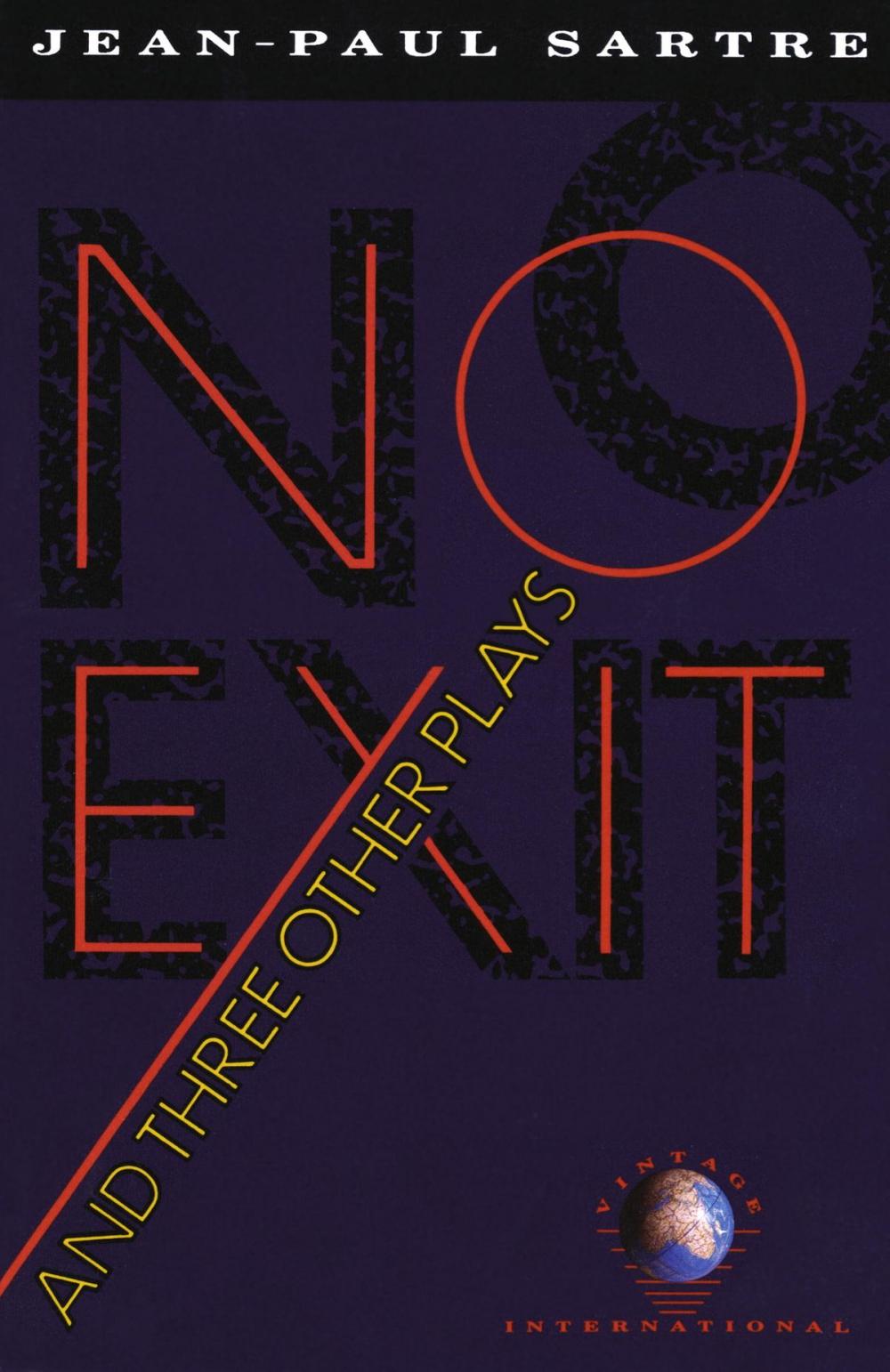 Big bigCover of No Exit and Three Other Plays