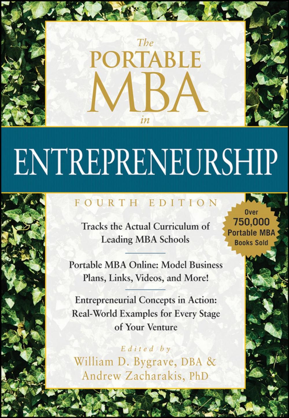 Big bigCover of The Portable MBA in Entrepreneurship