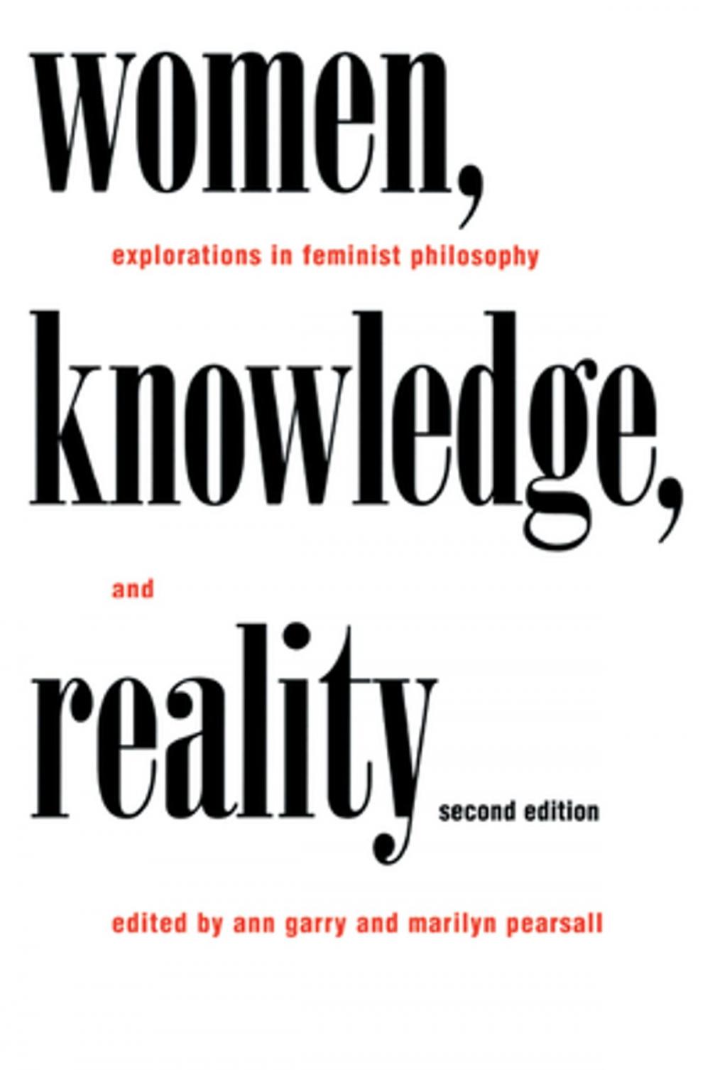 Big bigCover of Women, Knowledge, and Reality