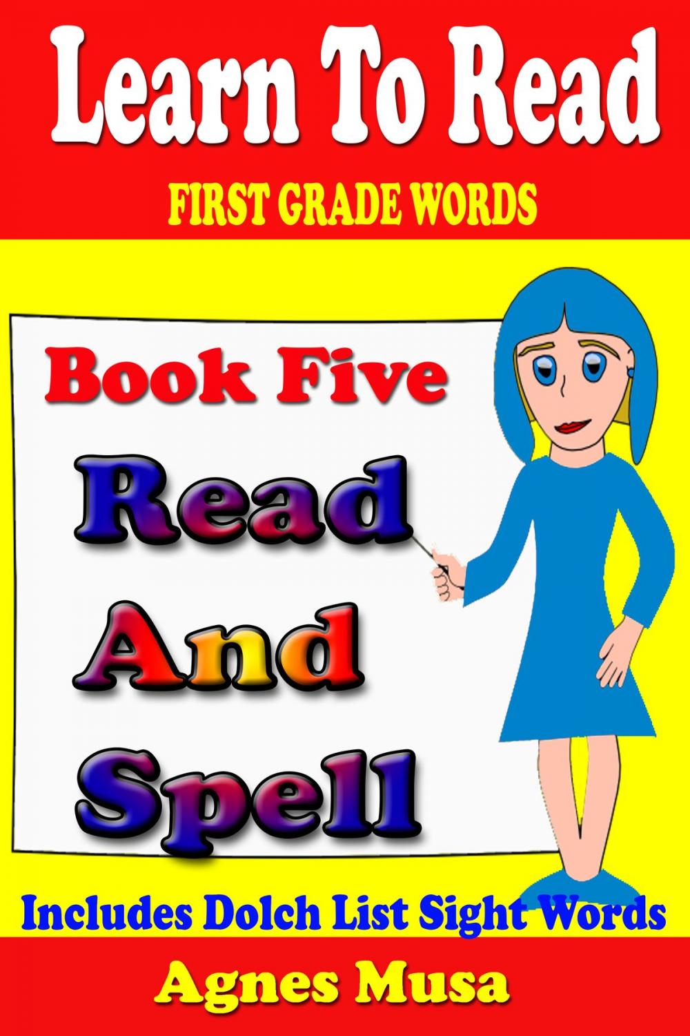 Big bigCover of Book Five Read And Spell First Grade Words