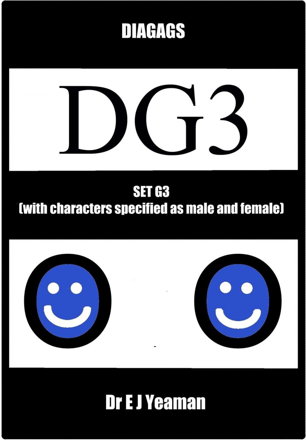 Big bigCover of Diagags Set G3 (with Characters Specified as Male and Female)