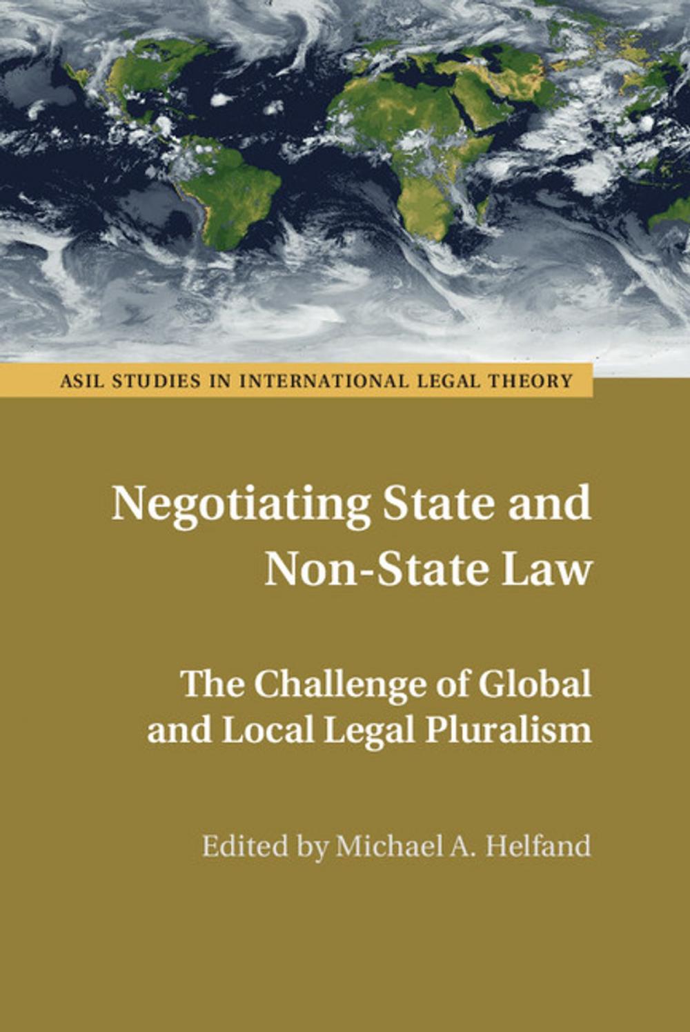 Big bigCover of Negotiating State and Non-State Law