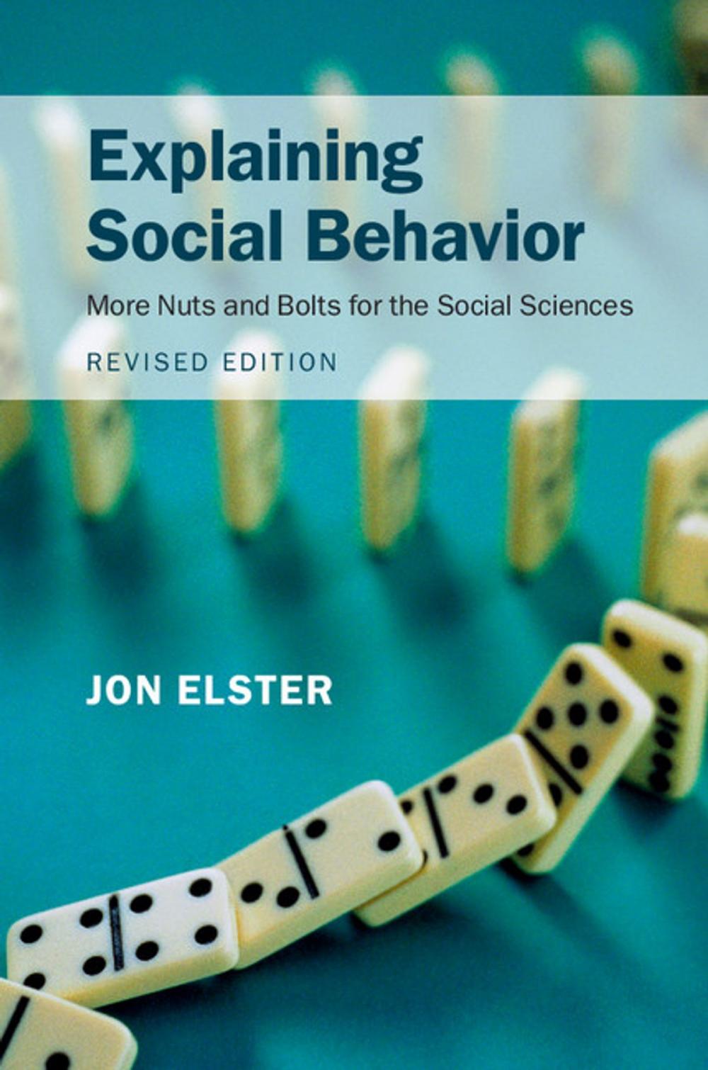 Big bigCover of Explaining Social Behavior