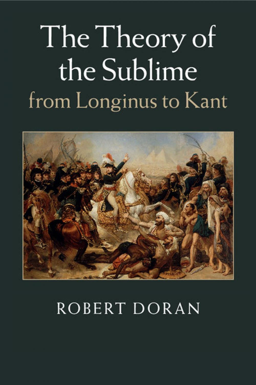 Big bigCover of The Theory of the Sublime from Longinus to Kant