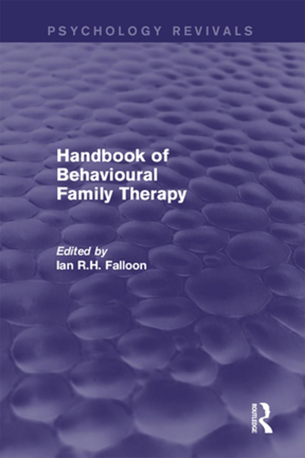 Big bigCover of Handbook of Behavioural Family Therapy