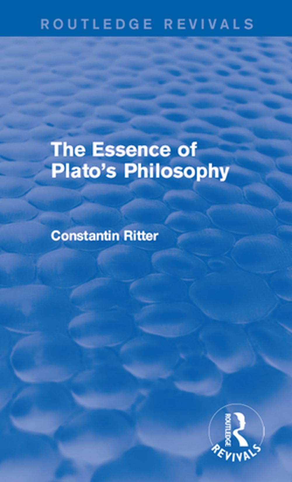 Big bigCover of The Essence of Plato's Philosophy