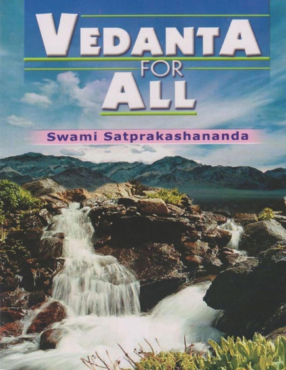 Big bigCover of Vedanta for All