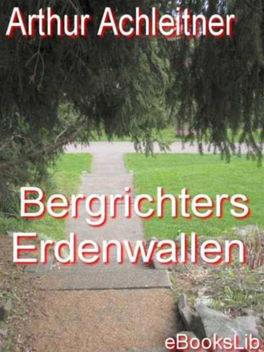 Big bigCover of Bergrichters Erdenwallen