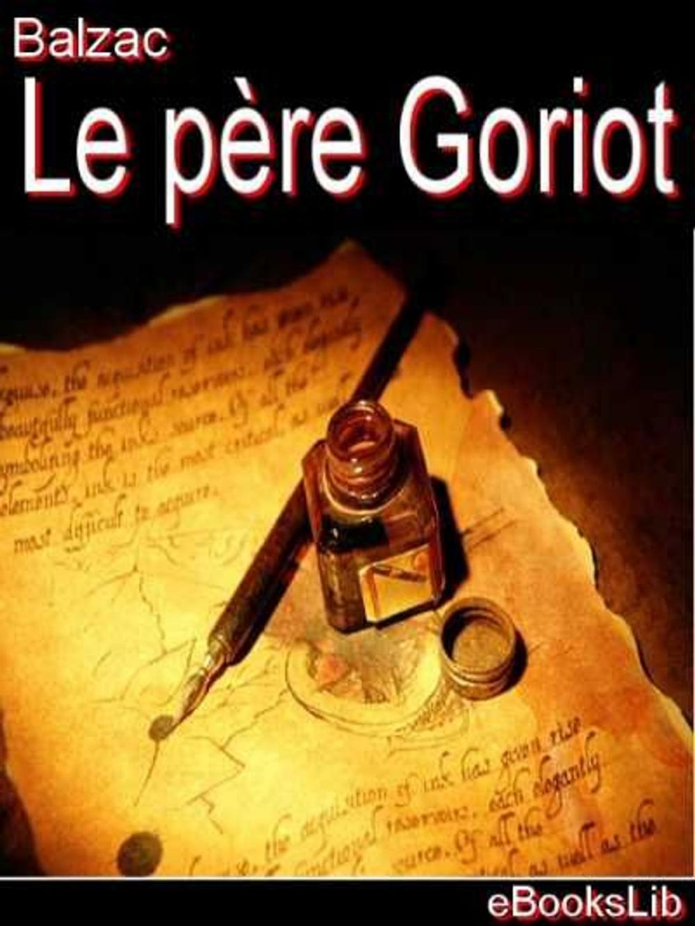 Big bigCover of Le père Goriot