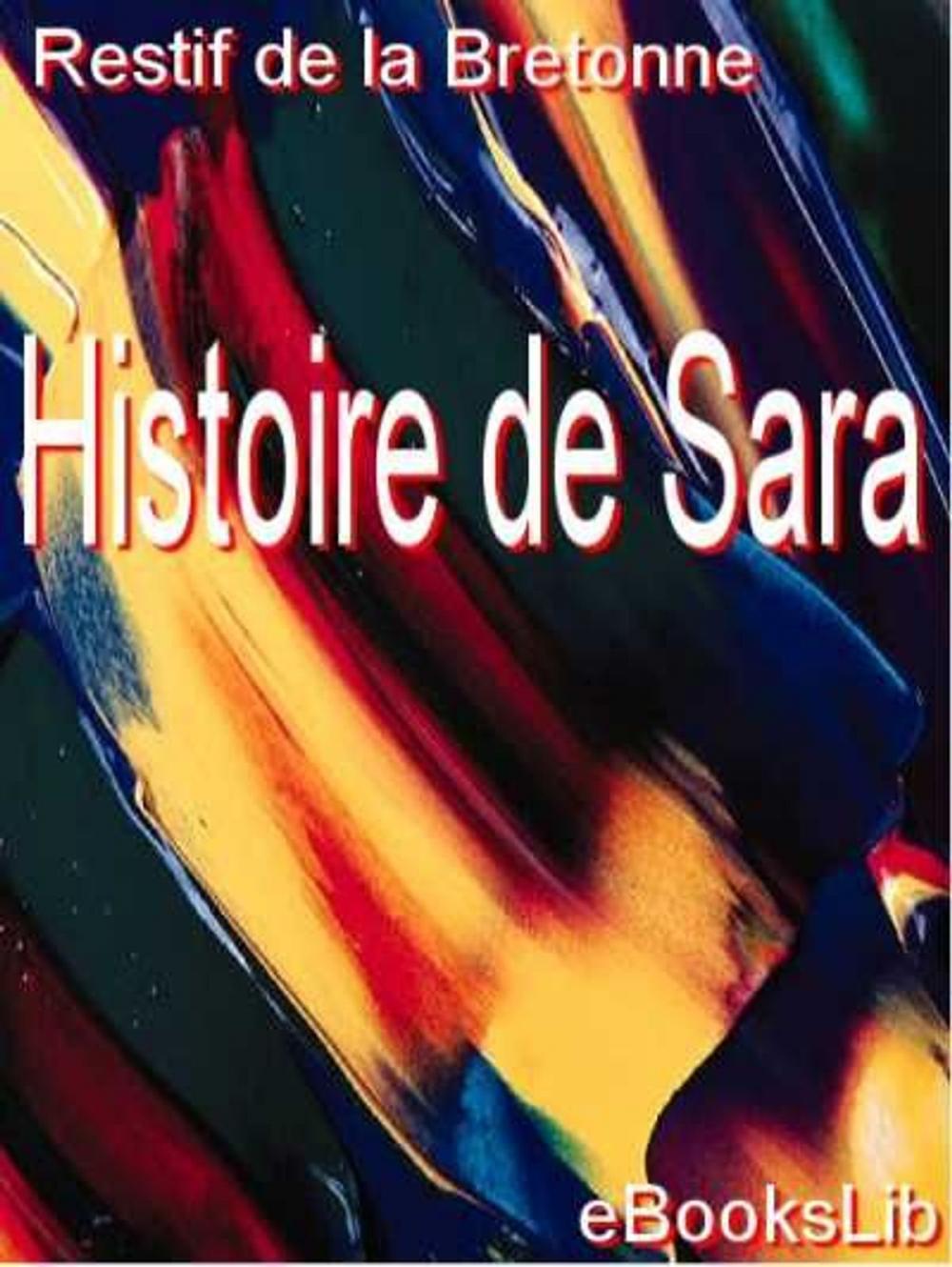 Big bigCover of Histoire de Sara