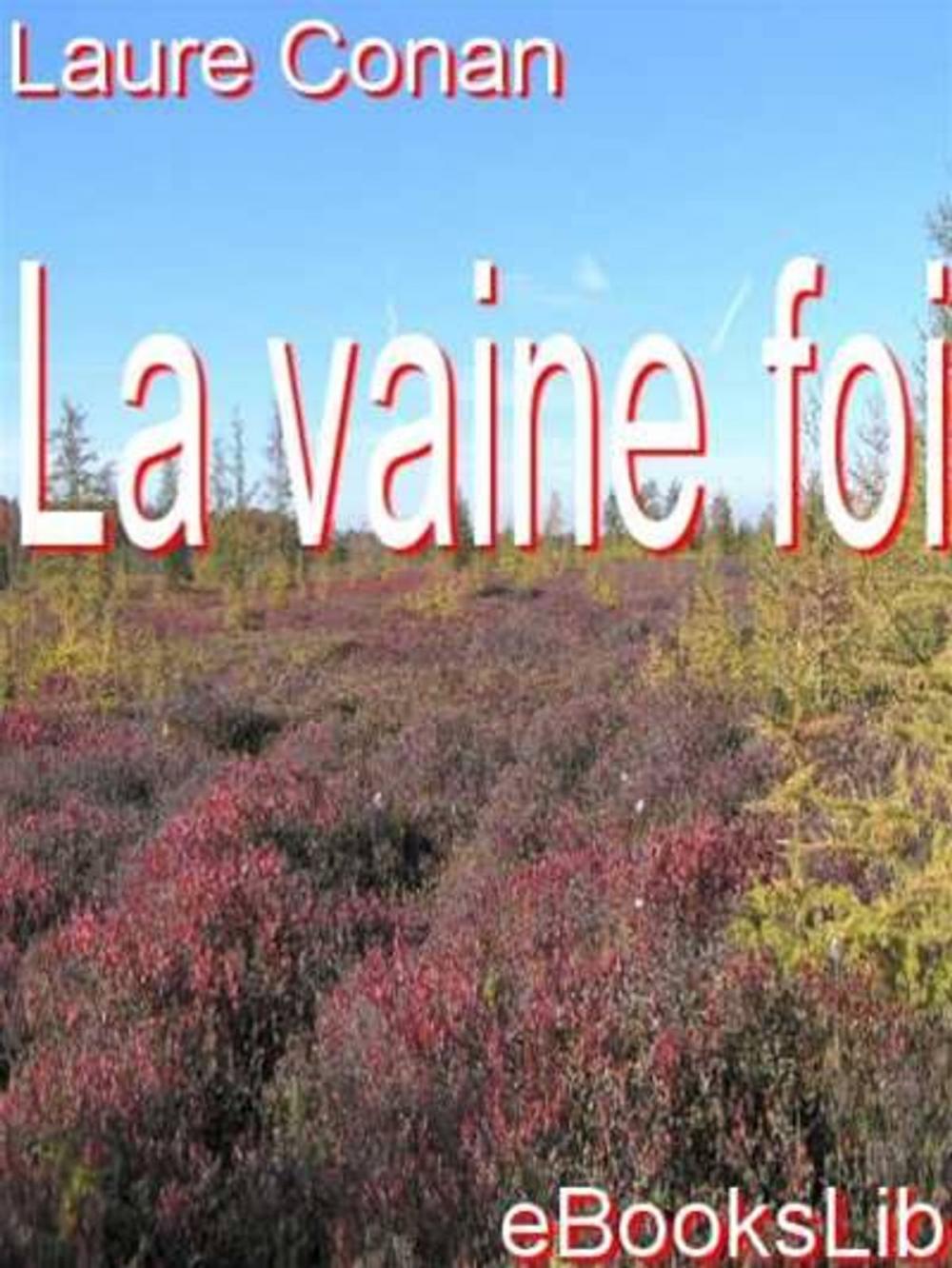 Big bigCover of La vaine foi